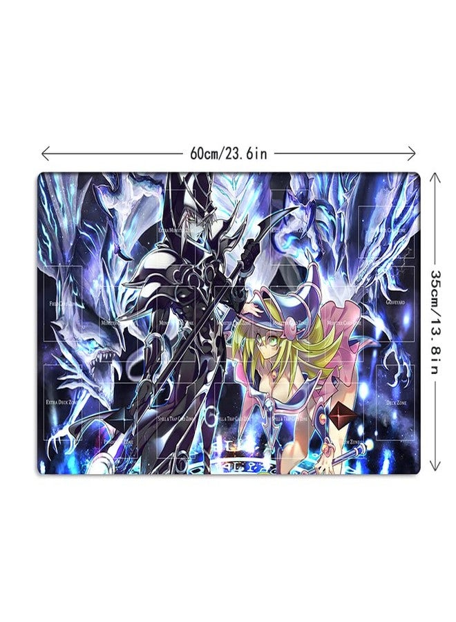 Mlikemat New Mlikemat Playmat Dark Magician Girl Dark Magician TCG CCG Trading Card Game Mat + Free Bag - Image 5